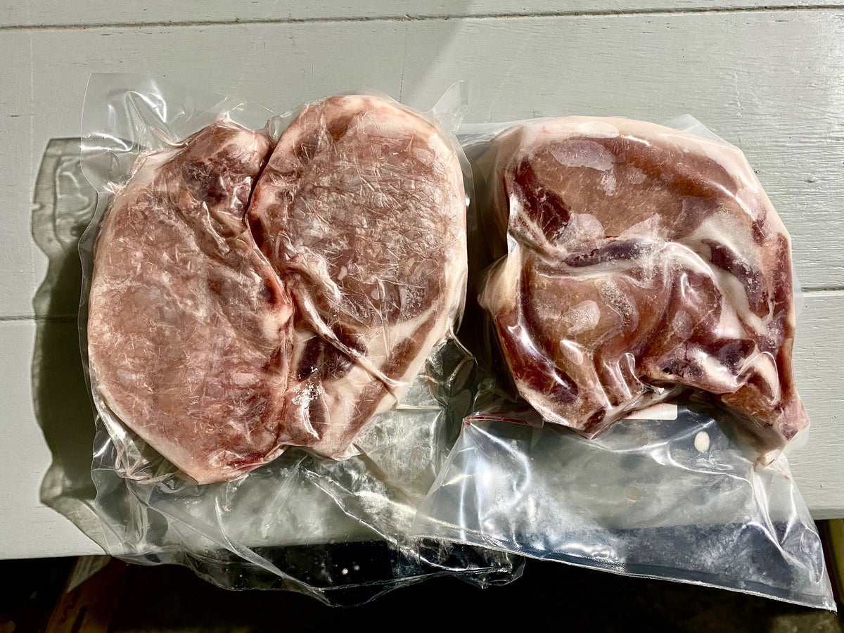 PORK CHOPS Slate River Farms