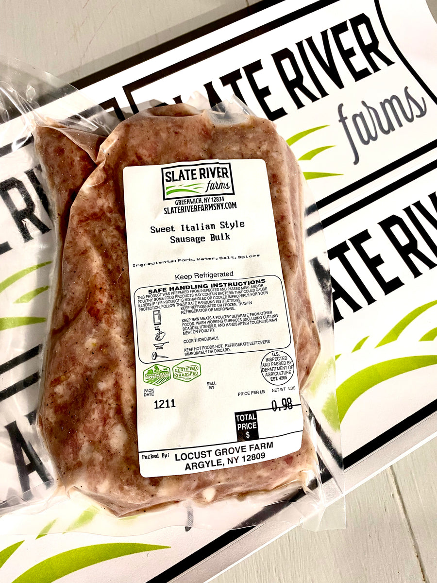 ITALIAN SAUSAGE Slate River Farms