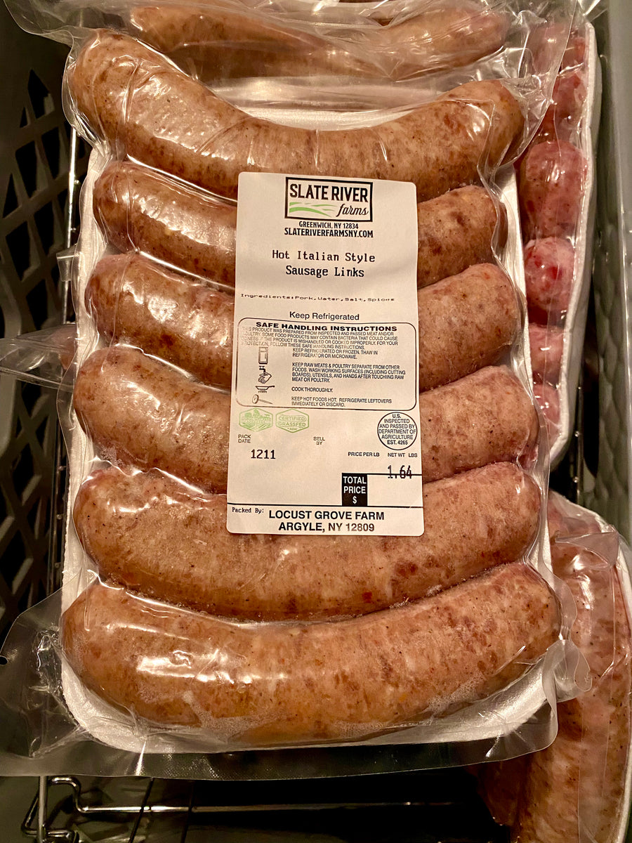 Hot Italian Turkey Sausage Links - Hoosier Heritage Farm